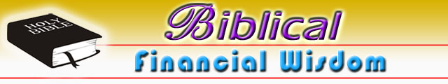 Biblical Financial Wisdom